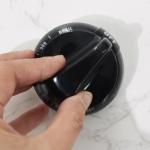 GYOFFULL Replacement Black Stove Knob for GE & Hotpoint