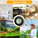 Reptile Thermometer and Humidity Gauge Set