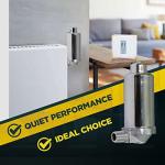 Steam Radiator Air Vent Valve - Chrome Steel