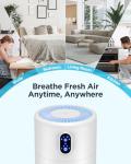 MOOKA H13 True HEPA Air Purifier for Large Rooms