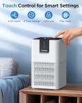 MOOKA H13 HEPA Air Purifier for Large Rooms