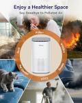 Tailulu Home Air Purifier for Pet Allergies