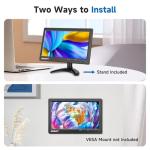 JINSWY 10.1" HD Security Monitor with Remote