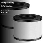 2-Pack H13 HEPA Filters for TZ-K1 Air Purifier