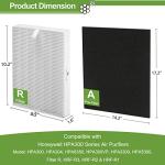 6-Pack HEPA Filter Set for Honeywell HPA300