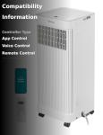 Midea 10,000 BTU Portable Air Conditioner with Smart Control
