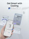 Smart 12000 BTU Portable AC: Quiet, Voice-Controlled Cooling