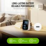 Portable 5-in-1 CO2 Air Quality Monitor