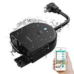 TESSAN Outdoor Smart Plug with 3 Sockets