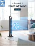 Dreo Smart Tower Fan with Remote and Oscillation