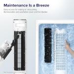 Quiet Tower Fan for Bedroom with High Velocity