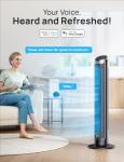 Dreo Smart Tower Fan with Remote and Oscillation
