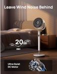 Dreo Smart Bedroom Fan with 120° Oscillation