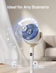Dreo Smart Bedroom Fan with 120° Oscillation