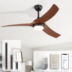 Sofucor 52 Inch Smart Ceiling Fan with Lights