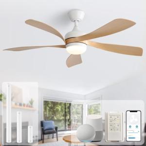Sofucor 52" Smart Ceiling Fan with Remote