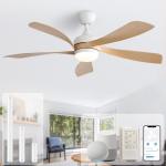Sofucor 52" Smart Ceiling Fan with Remote