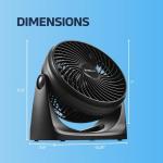 NEXAIR Portable Turbo Fan with Adjustable Speeds