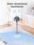 Dreo Adjustable Height Remote-Controlled Standing Fan