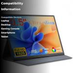 10.5" Portable FHD Monitor with Smart Cover