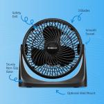 NEXAIR Portable Turbo Fan with Adjustable Speeds