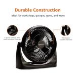 3-Speed Desk Fan with 90-Degree Tilt