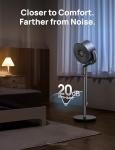 Dreo Adjustable Height Remote-Controlled Standing Fan