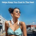 Portable Cordless Bladeless Neck Fan - USB Rechargeable