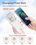 F-color Mini Handheld Fan with Phone Holder