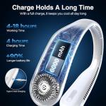 Portable Cordless Bladeless Neck Fan - USB Rechargeable