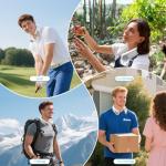 Portable Cordless Bladeless Neck Fan - USB Rechargeable