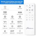 Hawkrown Bluetooth Bathroom Exhaust Fan with Lights