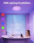 Bathroom Extractor Fan with RGB Lights and Remote