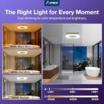 Amico Bluetooth Bathroom Exhaust Fan with Light