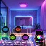 Amico Bluetooth Bathroom Exhaust Fan with Light