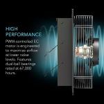 AC Infinity AIRLIFT T16 WiFi Exhaust Fan