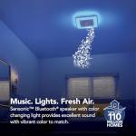 Broan ChromaComfort Exhaust Fan with Bluetooth Speaker