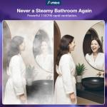 Amico Bluetooth Bathroom Exhaust Fan with Light