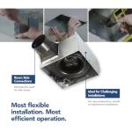 Broan ChromaComfort Exhaust Fan with Bluetooth Speaker