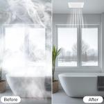 JULLISON Color-Changing Smart Bathroom Exhaust Fan