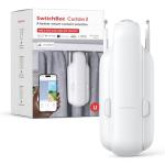 SwitchBot Automatic Curtain Opener - Bluetooth Remote Control Smart Curtain with App, Upgraded High-Performance Motor, Add SwitchBot Hub to Work with Alexa, Google Home, HomeKit