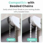 Aura Roller Smart Shade Driver, Remote Control & WiFi Dongle | Automate Existing Blinds | Beaded Window Shade Compatible | Rechargeable Long-Life Battery | Set Up Schedules | Hands Free Voice Control