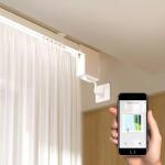 Smart Curtain Track System with WiFi Motor Control