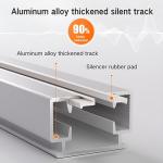 Smart Curtain Track System with WiFi Motor Control