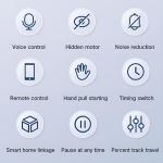 Smart Curtain Track System with WiFi Motor Control