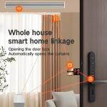 Smart Curtain Track System with WiFi Motor Control
