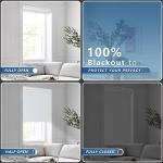Motorized Blackout Roller Shades with Remote Control