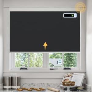 Motorized Blackout Blinds with Remote Control