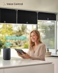 Motorized Blackout Window Blinds with Remote Control