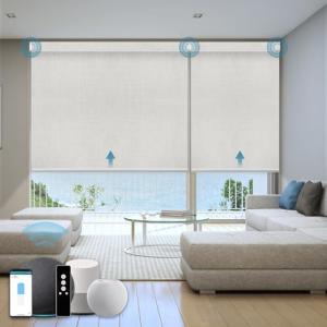 Smart Blackout Roller Shades with Remote & Voice Control